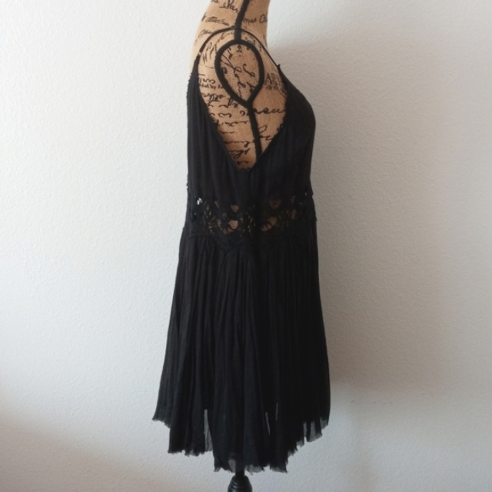 Free People Ilektra Crocheted Lace Mini Dress - Picture 5 of 7